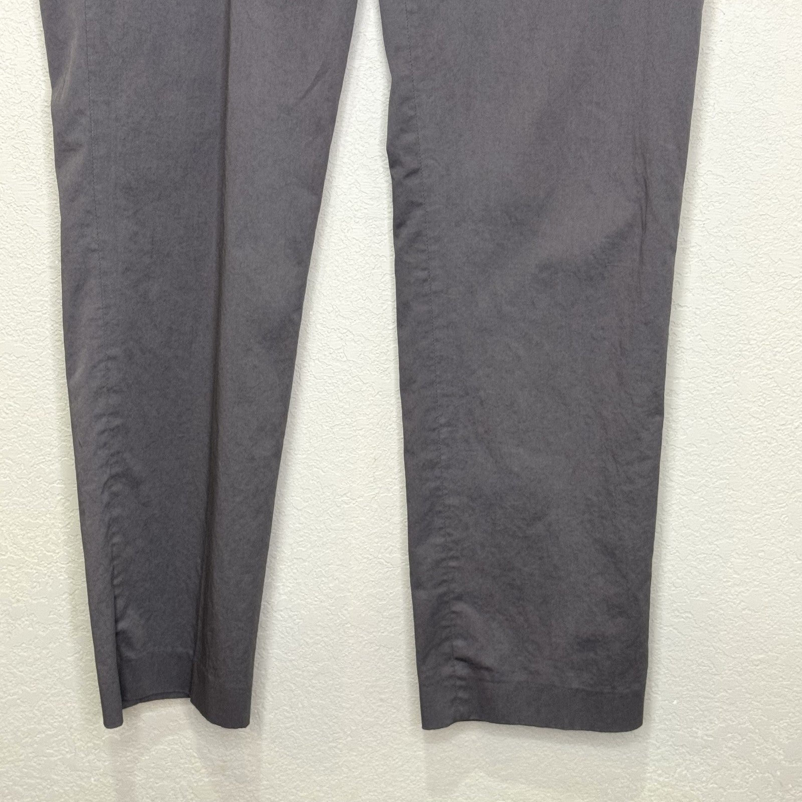 Gunex Brunello Cucinelli Pants 8 Gray Made in Italy Tailored Straight Trouser - Flair - Style