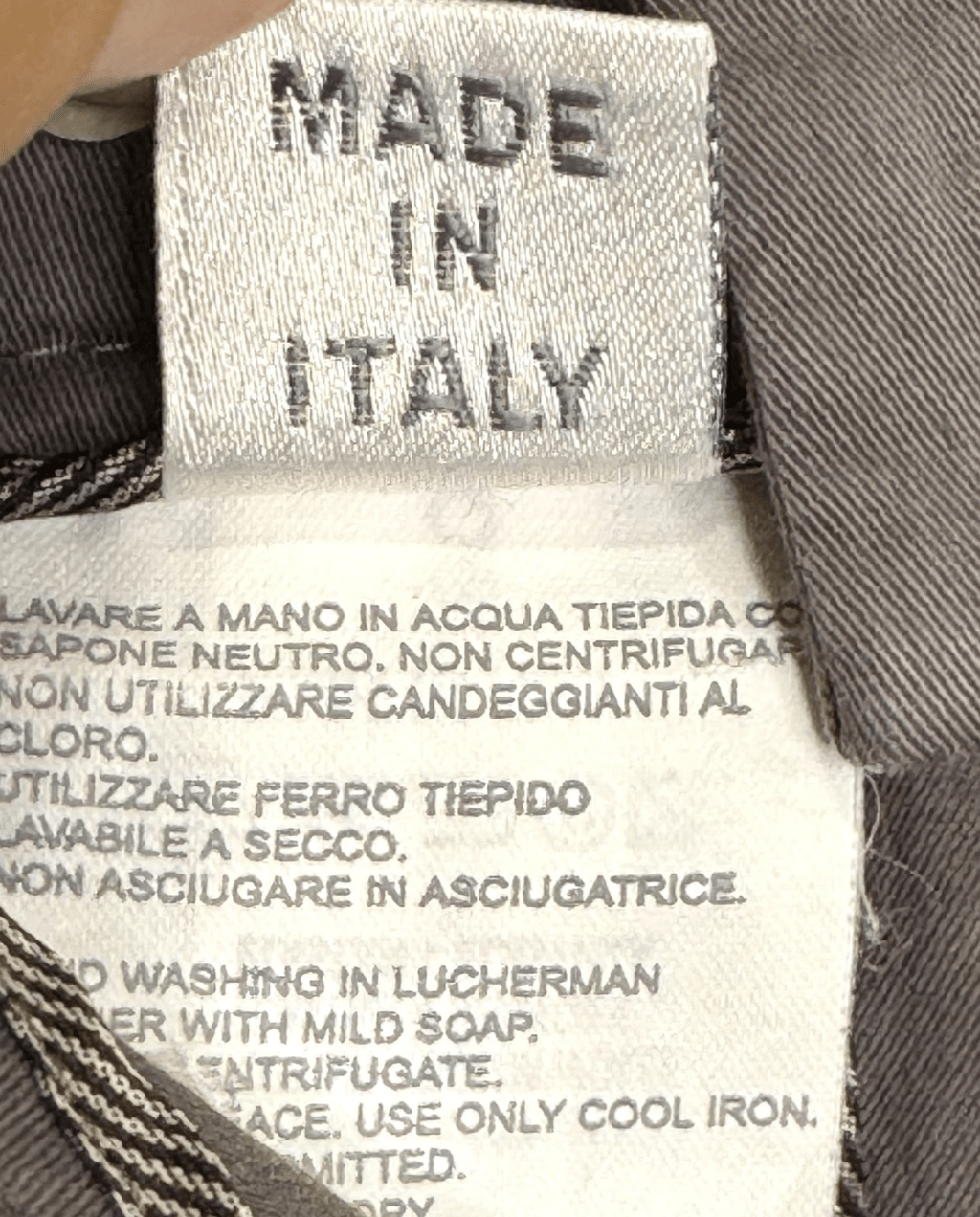 Gunex Brunello Cucinelli Pants 8 Gray Made in Italy Tailored Straight Trouser - Flair - Style