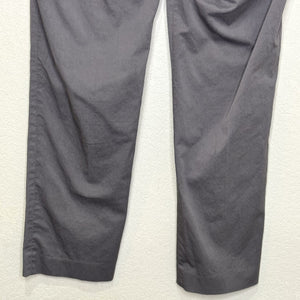 Gunex Brunello Cucinelli Pants 8 Gray Made in Italy Tailored Straight Trouser - Flair - Style