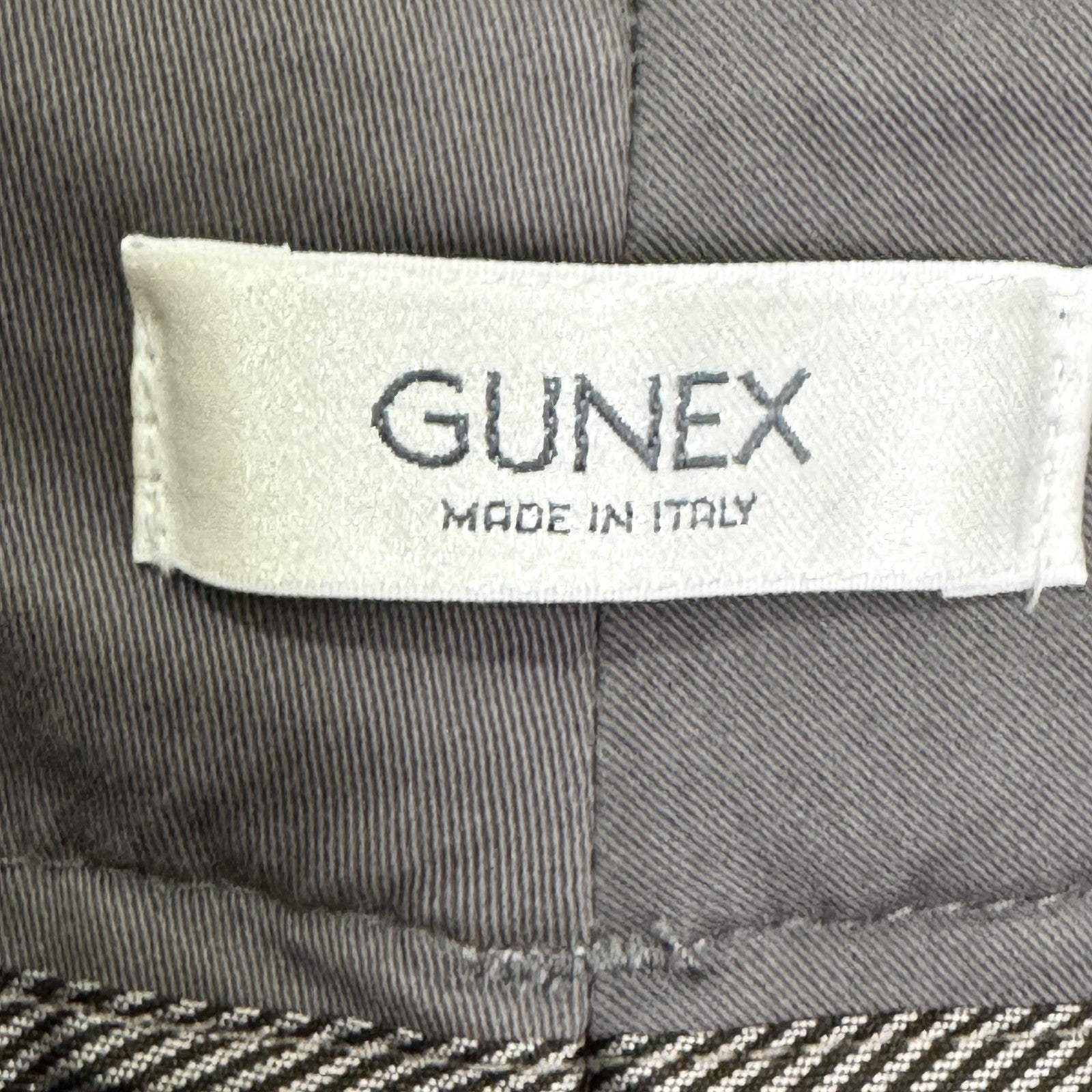 Gunex Brunello Cucinelli Pants 8 Gray Made in Italy Tailored Straight Trouser - Flair - Style