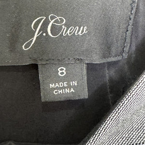 J Crew Dress Womens 8 Gray Plaid Sleeveless Sheath Business Career AC409 FA19 - Flair - Style