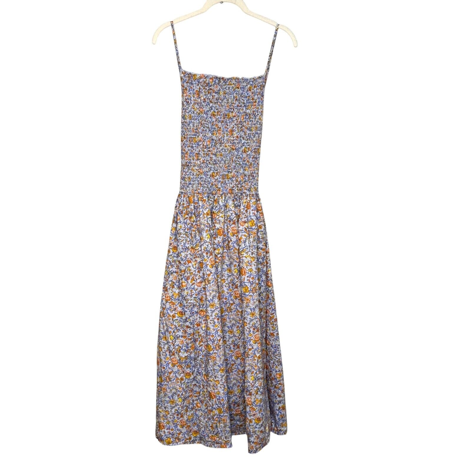 J. Crew Friday Midi Dress in Afternoon Floral Print Size 3X Smocked - Flair - Style