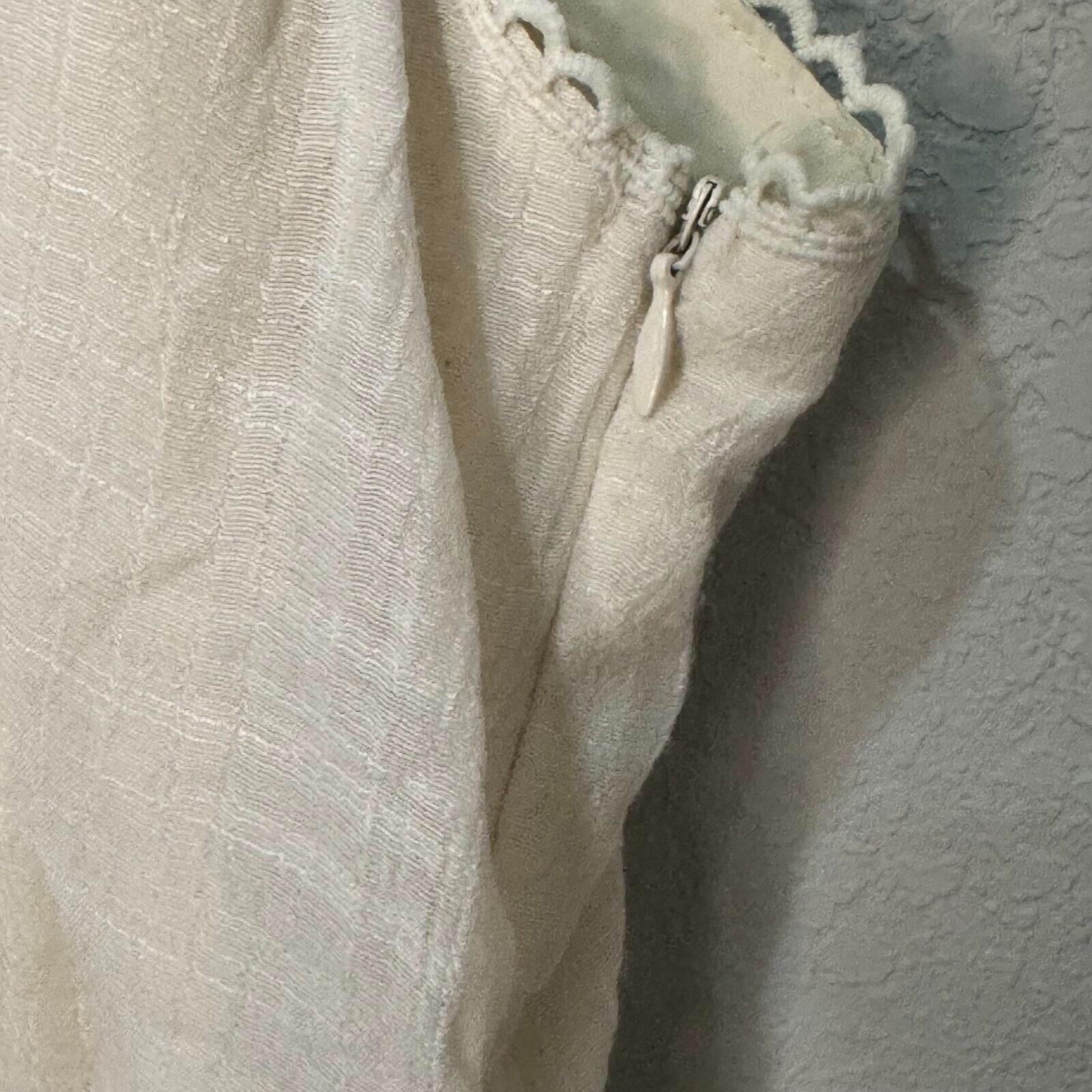 Joyfolie Sera Maxi Dress Size Large Ivory Halter Cottage Boho Prairie Western - Flair - Style