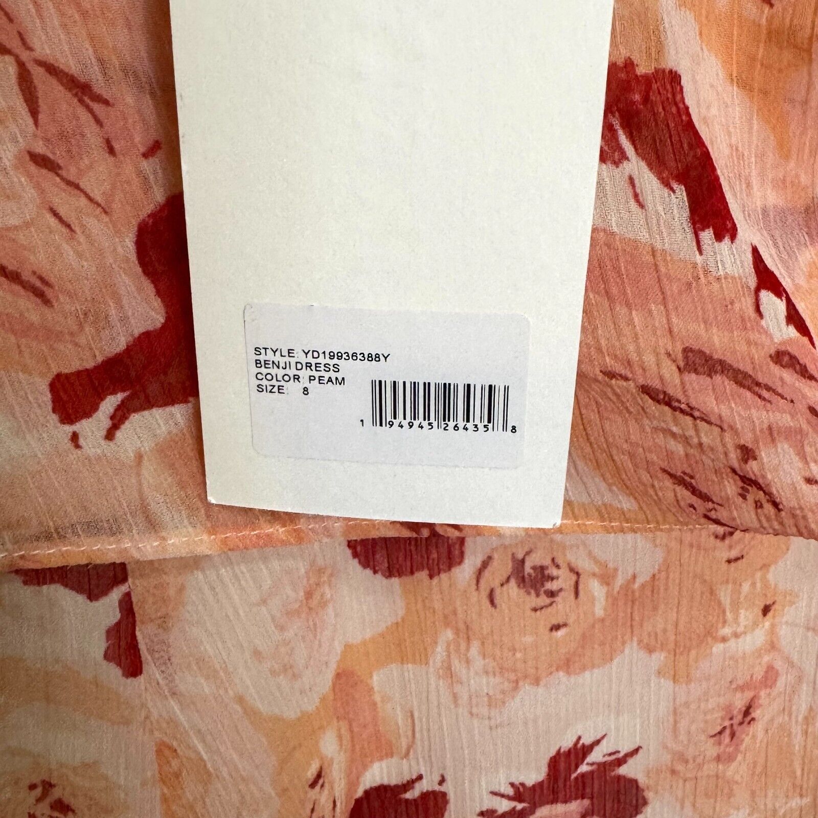 LIKELY Dress Size 8 Benji Pink Floral One Shoulder NEW $278 - Flair - Style