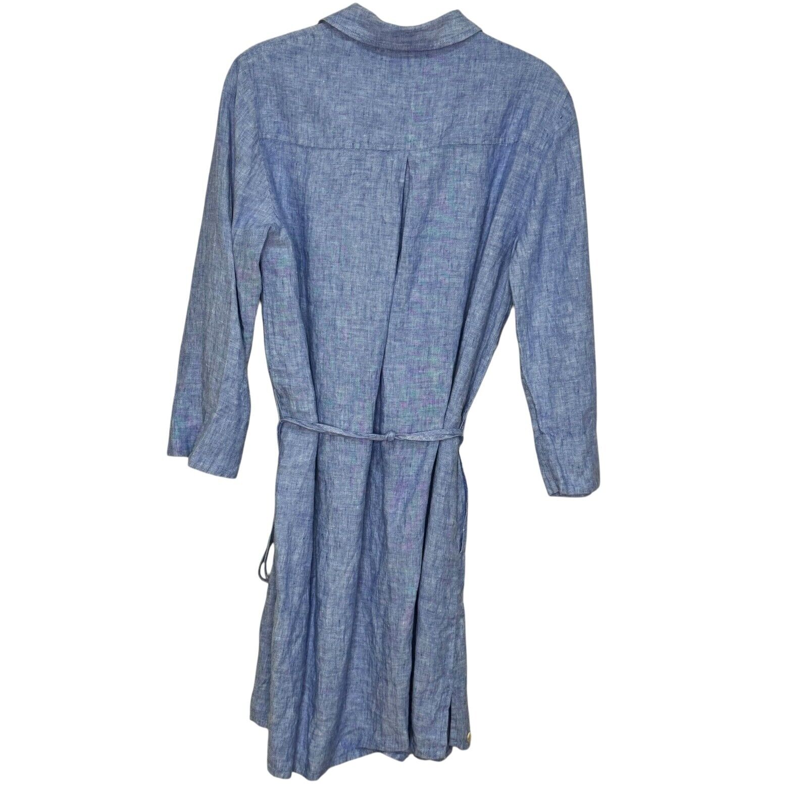 Lilly Pulitzer Pilar Tunic Linen Dress Size Small Beckon Blue Belt $218 - Flair - Style