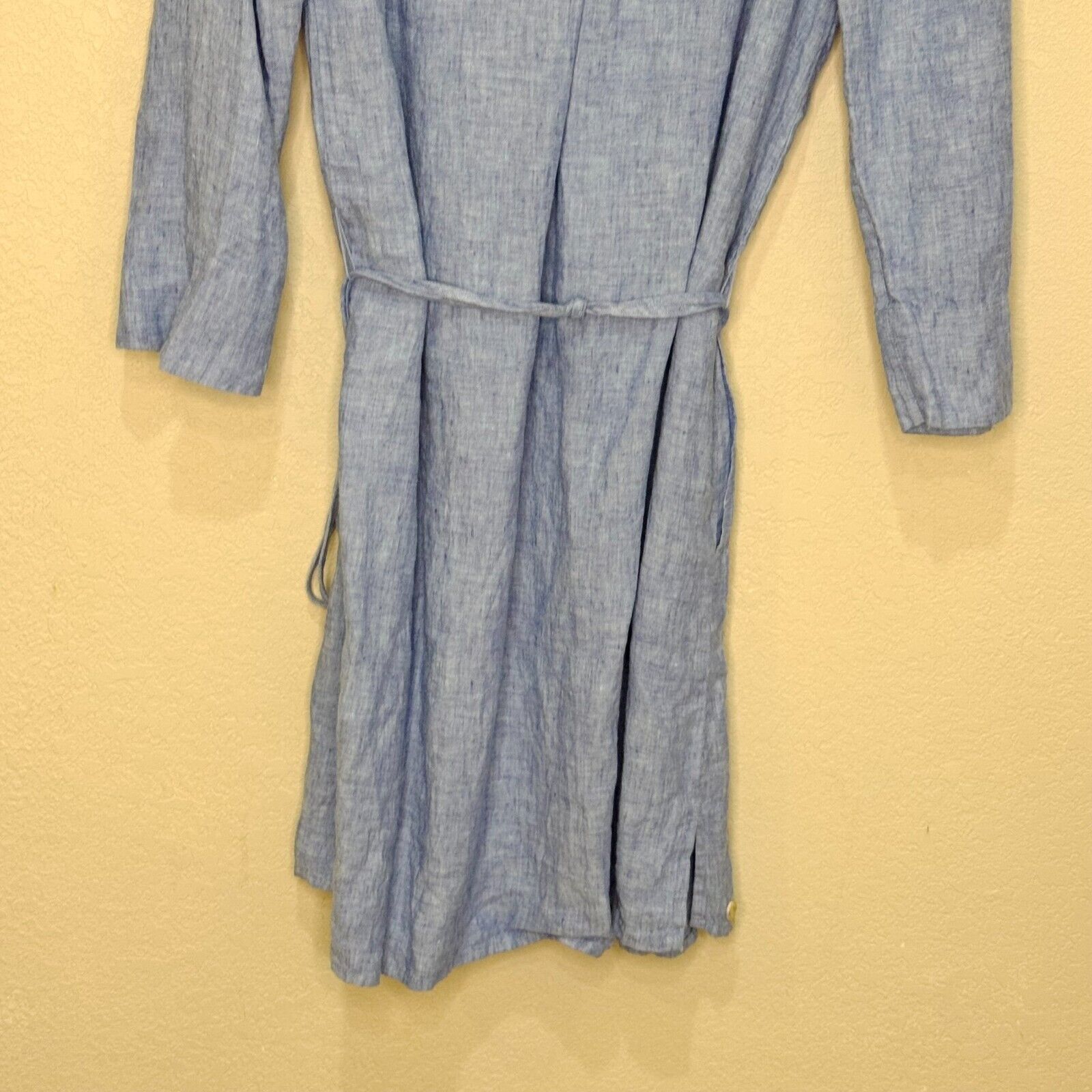 Lilly Pulitzer Pilar Tunic Linen Dress Size Small Beckon Blue Belt $218 - Flair - Style