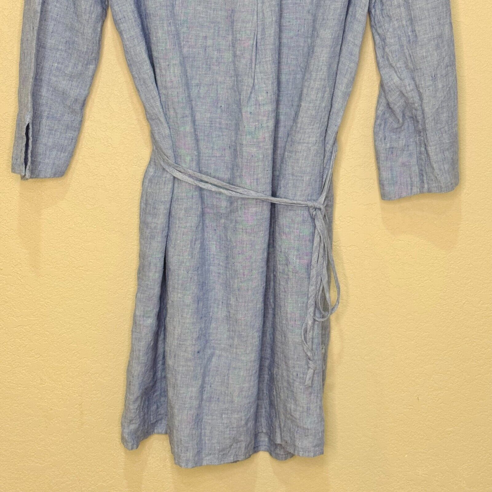 Lilly Pulitzer Pilar Tunic Linen Dress Size Small Beckon Blue Belt $218 - Flair - Style