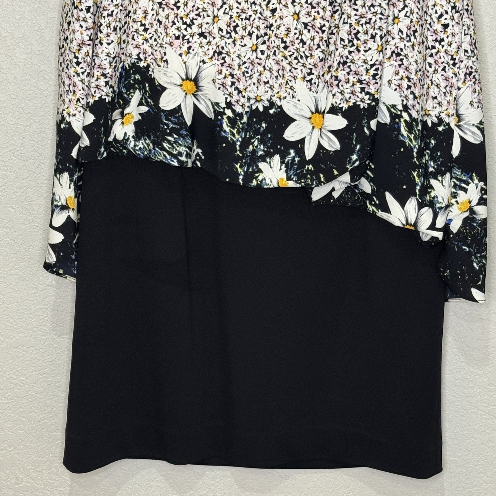 Line Dress Womens Small Floral Sleeveless Popover Daisy Print A - Line Summer - Flair - Style