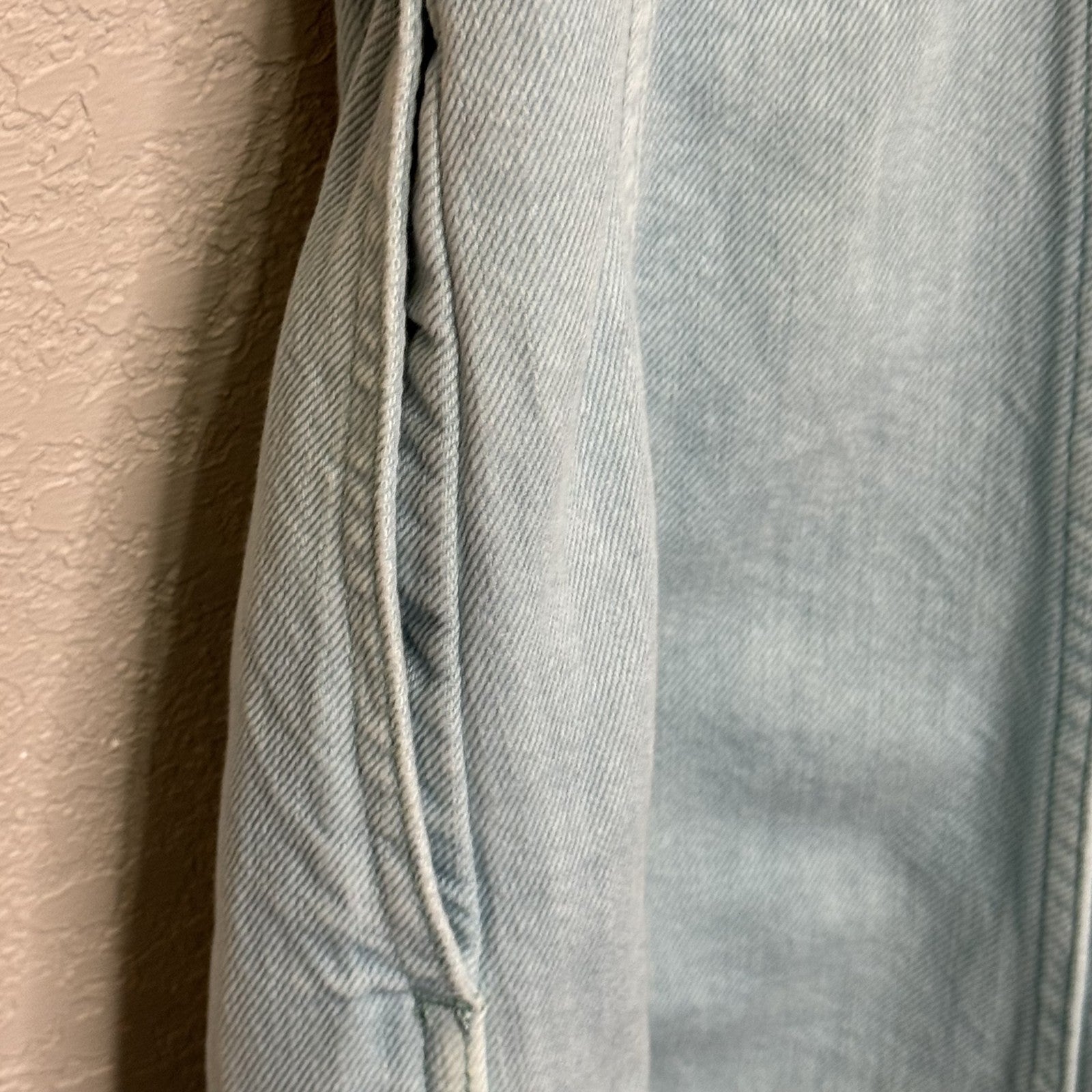 Madewell Dress Womens 2 Blue Denim Button Front Sleeveless Pockets Mini Utility - Flair - Style