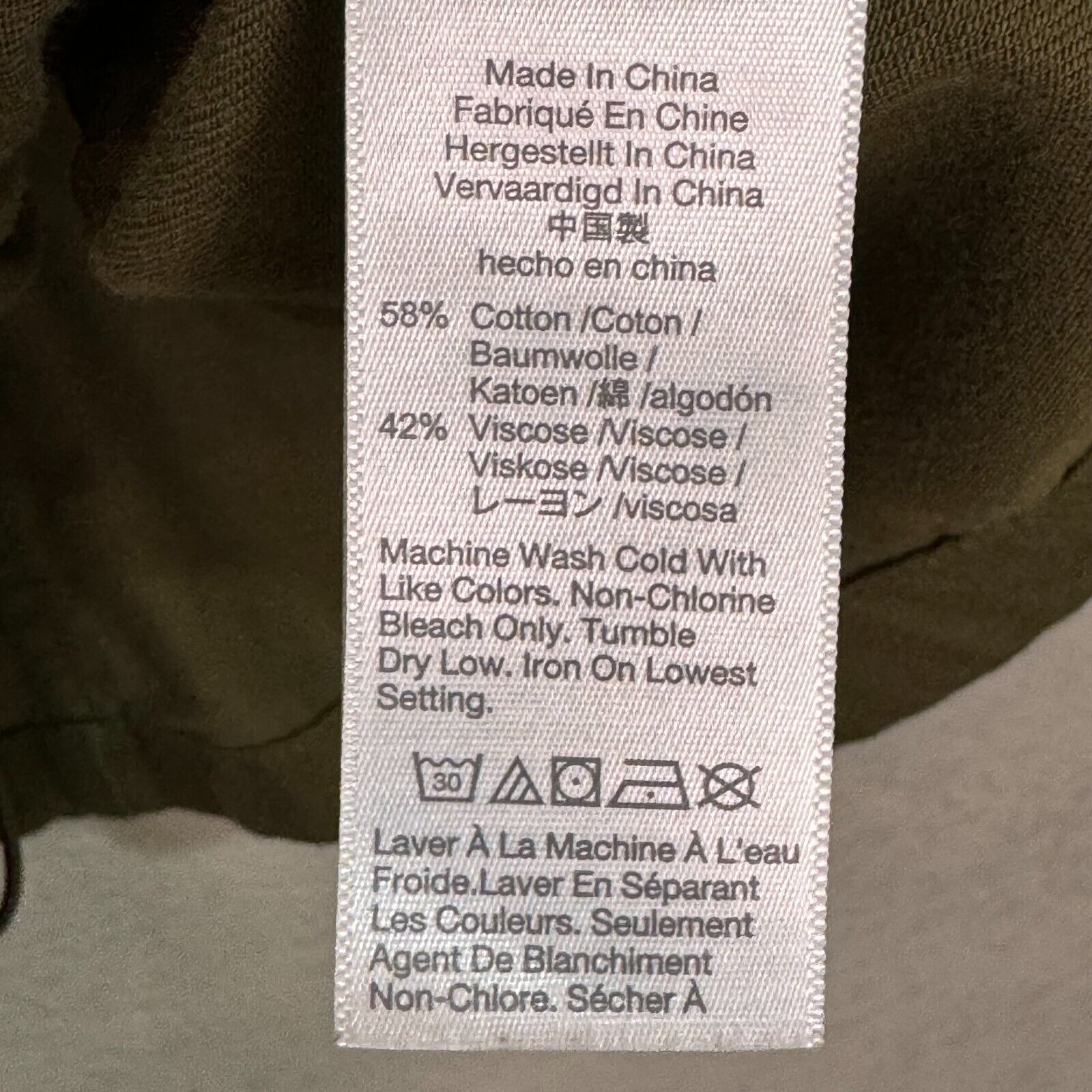 Madewell Jacket Size Medium $138 Green Highbury Military - Flair - Style