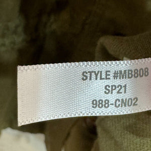 Madewell Jacket Size Medium $138 Green Highbury Military - Flair - Style