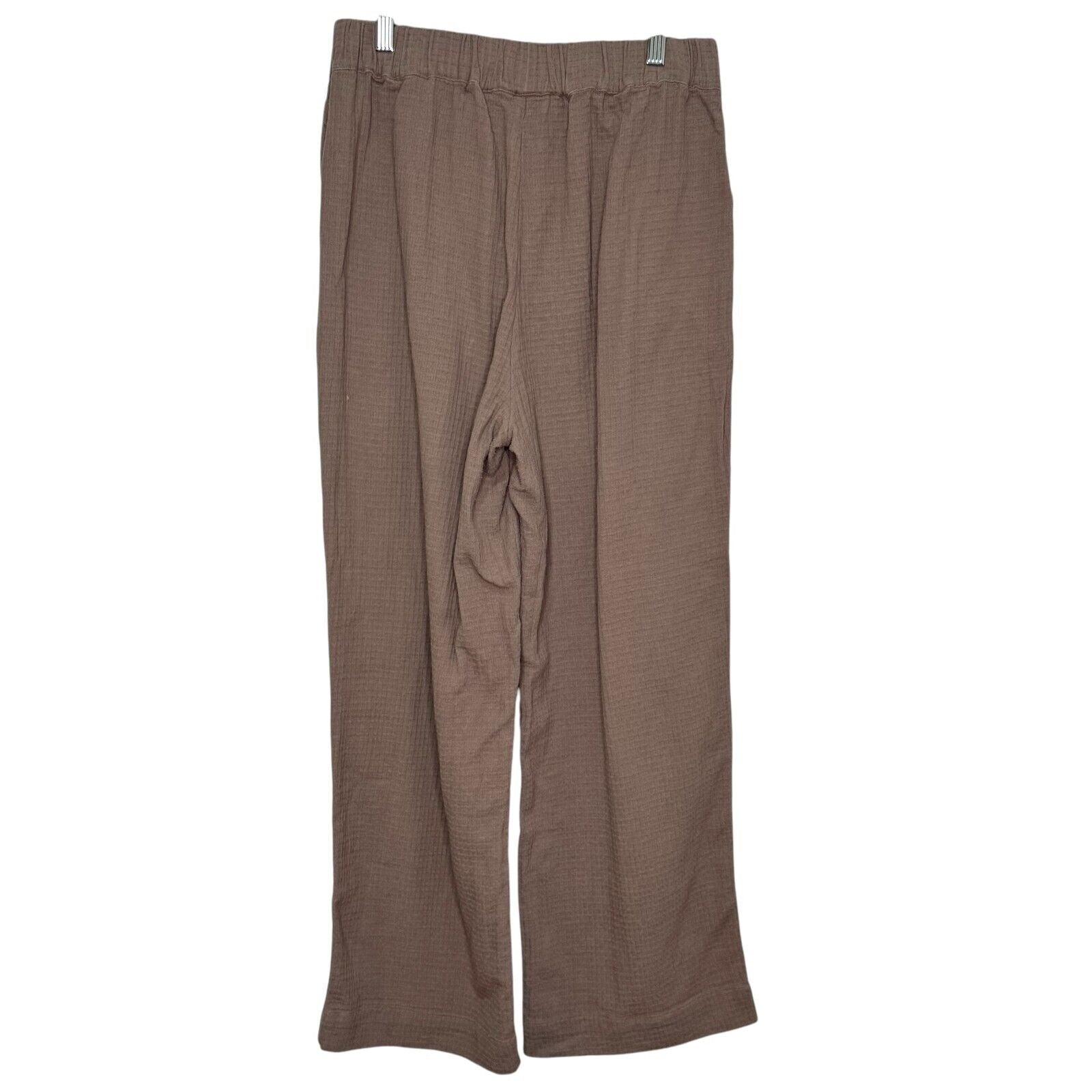 Madewell Waffle Pull - On High - Rise Straight Pants Size Small Color Castle Rock - Flair - Style