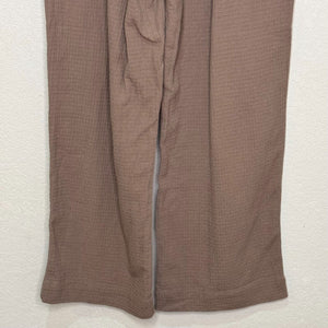 Madewell Waffle Pull - On High - Rise Straight Pants Size Small Color Castle Rock - Flair - Style