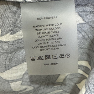 Margaret O'Leary Dress Womens Medium Floral Print ECOVERO Tunic Pockets Boho - Flair - Style