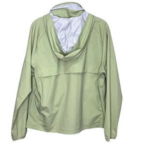 Merrell Jacket Womens Small Green Packable Hooded Full Zip Windbreaker Outdoors - Flair - Style