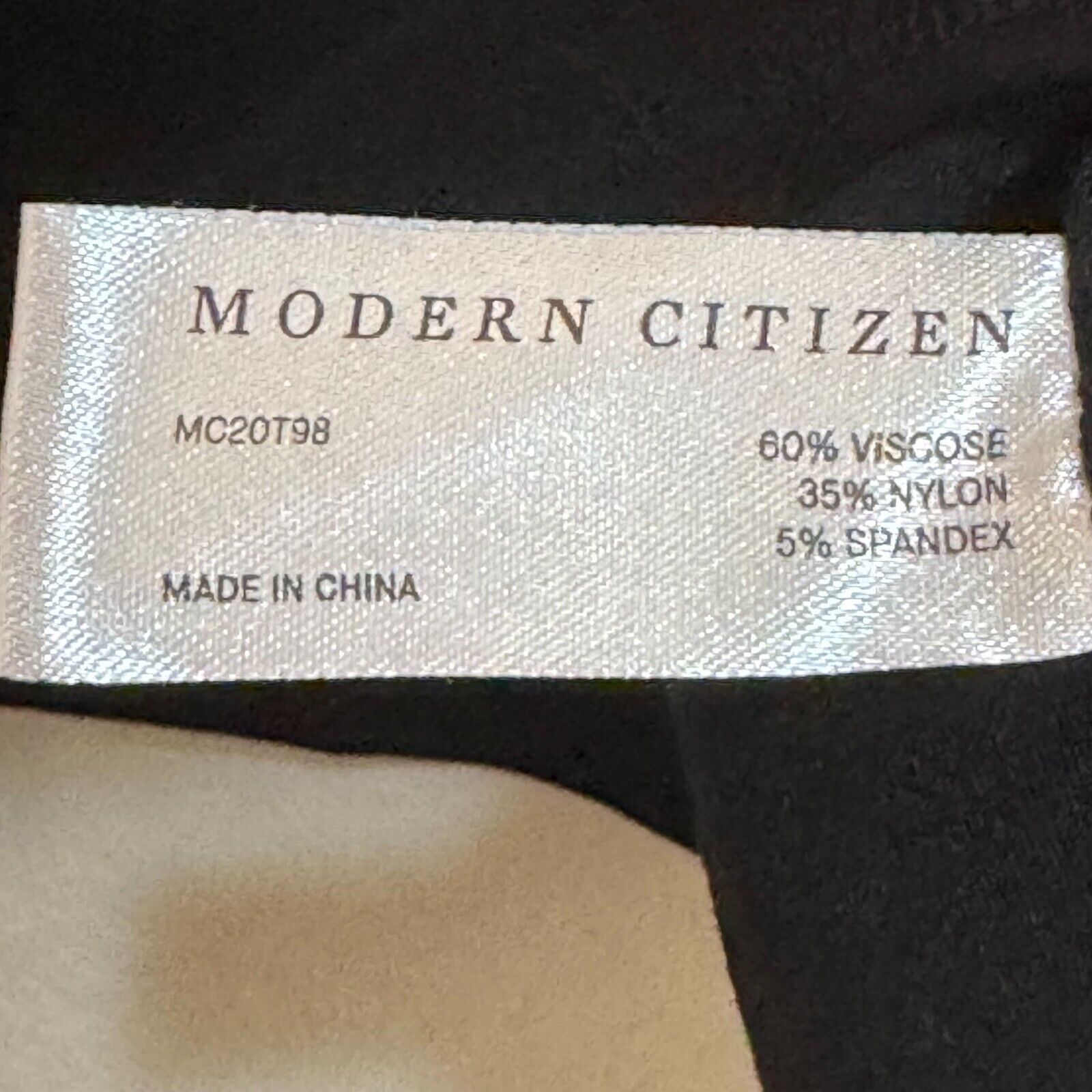 Modern Citizen Black Top Size Large Boxy Dolman Sleeve Relaxed Fit Minimalist - Flair - Style