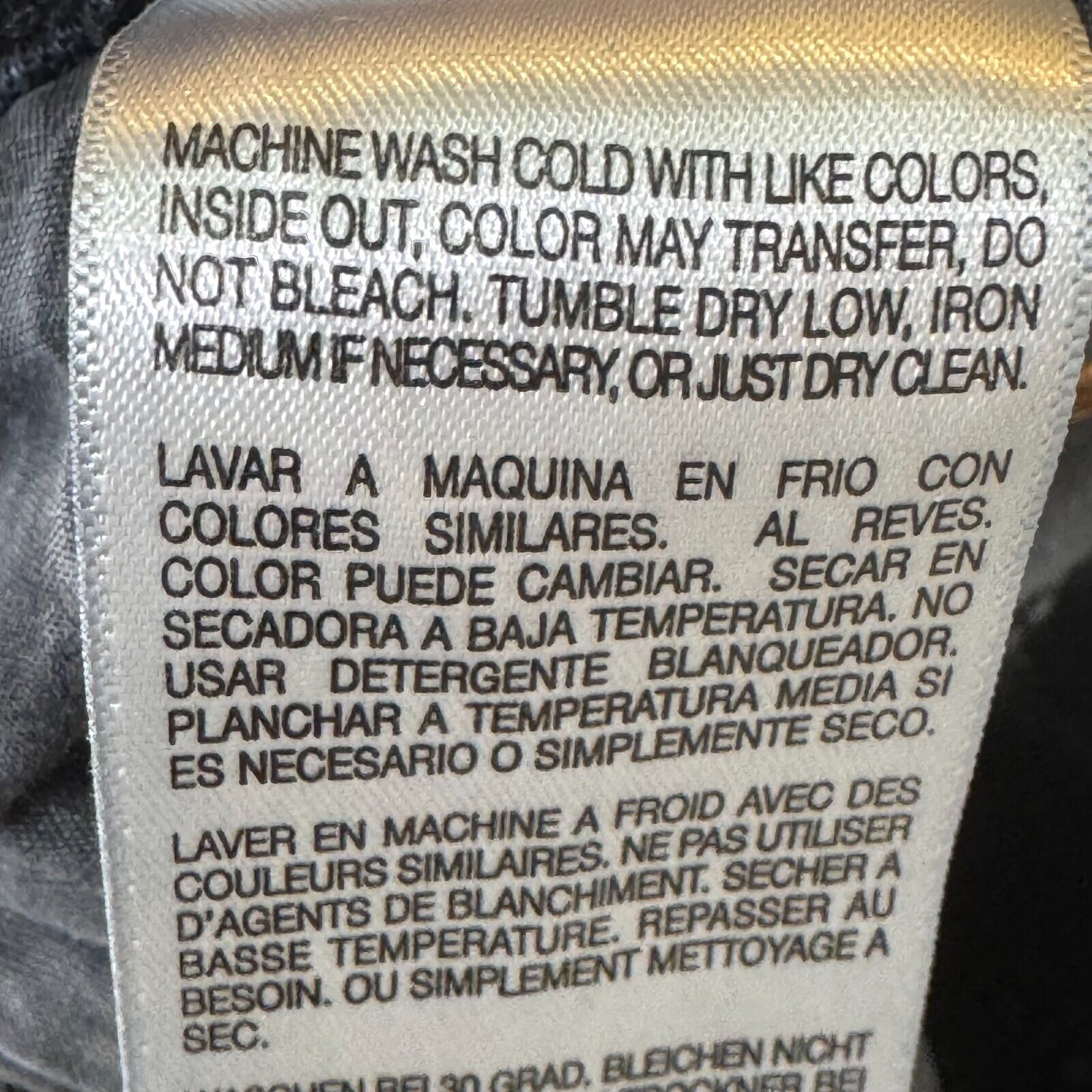 MOTHER The Insider Crop Step Fray Jeans Size 28 Night In Paris Dark Black - Blue - Flair - Style