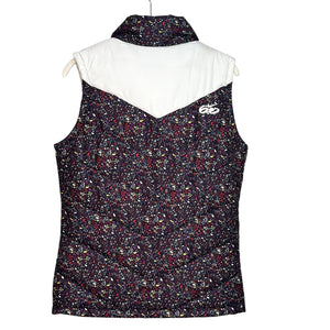 Nike Womens Puffer Vest Size XS Floral Ski 6.0 - Flair - Style