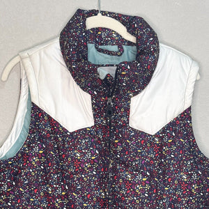Nike Womens Puffer Vest Size XS Floral Ski 6.0 - Flair - Style