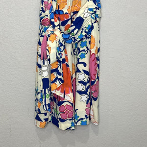 Plenty by Tracy Reese Shorts Romper XS Multicolor Floral Halter Midi Boho Summer - Flair - Style