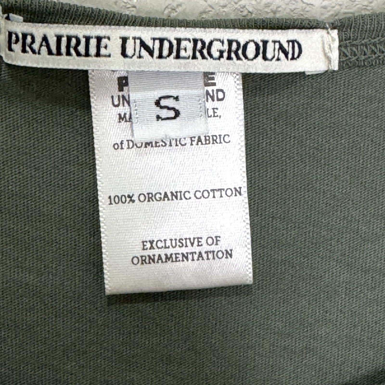 Prairie Underground Dress Womens Small Organic Fringe Sleeveless Made in USA - Flair - Style