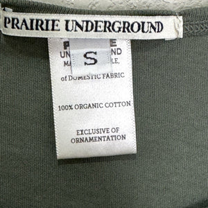 Prairie Underground Dress Womens Small Organic Fringe Sleeveless Made in USA - Flair - Style