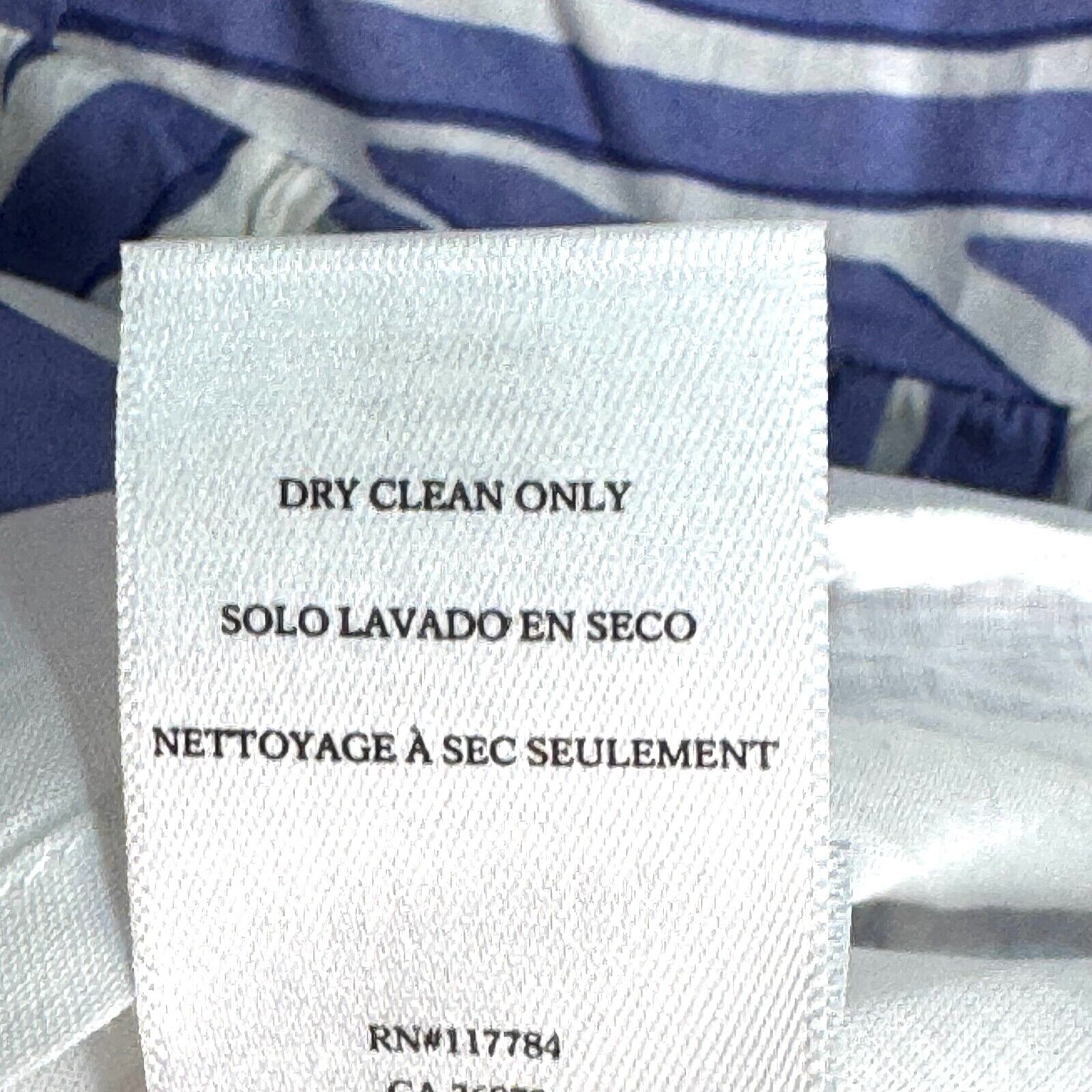 Rails Sia Dress Size Medium Island Waves Blue White Tropical Print Cotton $228 - Flair - Style