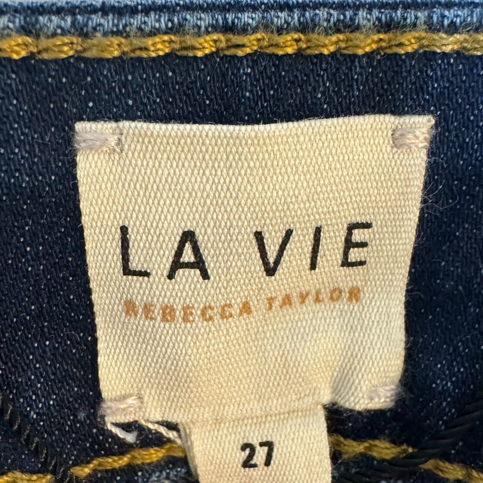 Rebecca Taylor Blue Clemence High Rise Slim Straight Jeans Size 27 NEW $195 - Flair - Style