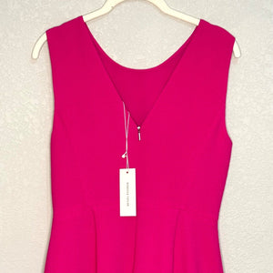 Rebecca Taylor Sleeveless Crepe Flippy Dress Sugarberry Size 4 NEW $350 - Flair - Style