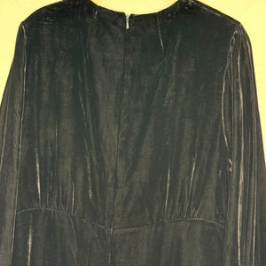 REISS NEW Bianca Black Velvet Mini Dress US Size 10 $345 - Flair - Style