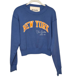 Riley 1880 Sweatshirt Size XS/S Die Hard New York Crew MSRP $220 - Flair - Style