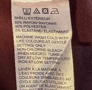 Saks Fifth Avenue Dress Size Small Burgundy Ruched Side Long Sleeve Bodycon Knit - Flair - Style