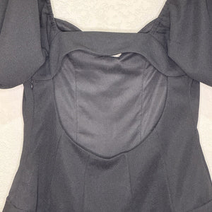 SNDYS Barcelona Mini Dress | Size 4 | Black - Flair - Style