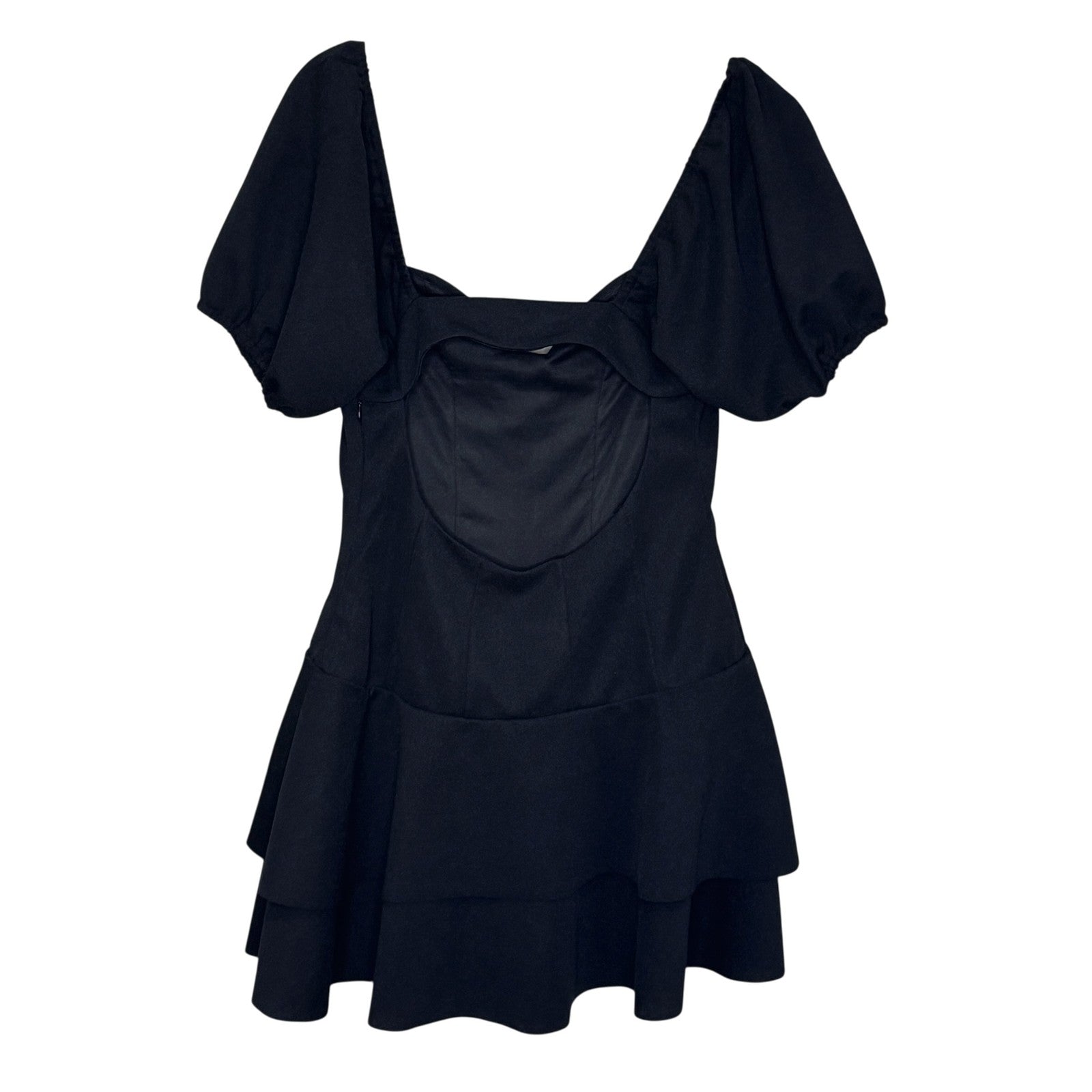 SNDYS Barcelona Mini Dress | Size 4 | Black - Flair - Style