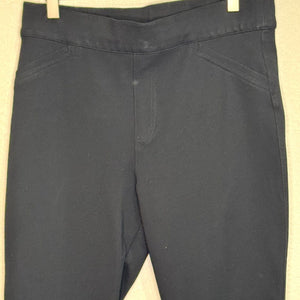 Spanx Perfect Black Pants Size Large Petite Back Seam Skinny Pants - 20251Q - Flair - Style