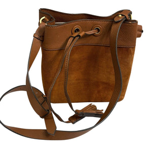 Spartina 449 Siren Demi Crossbody Ginger Brown Leather Handbag $288 - Flair - Style