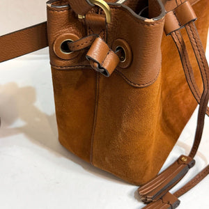 Spartina 449 Siren Demi Crossbody Ginger Brown Leather Handbag $288 - Flair - Style