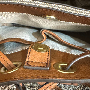 Spartina 449 Siren Demi Crossbody Ginger Brown Leather Handbag $288 - Flair - Style