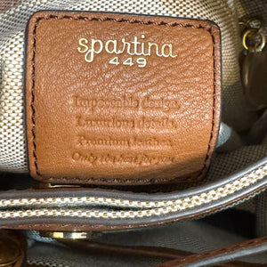 Spartina 449 Siren Demi Crossbody Ginger Brown Leather Handbag $288 - Flair - Style