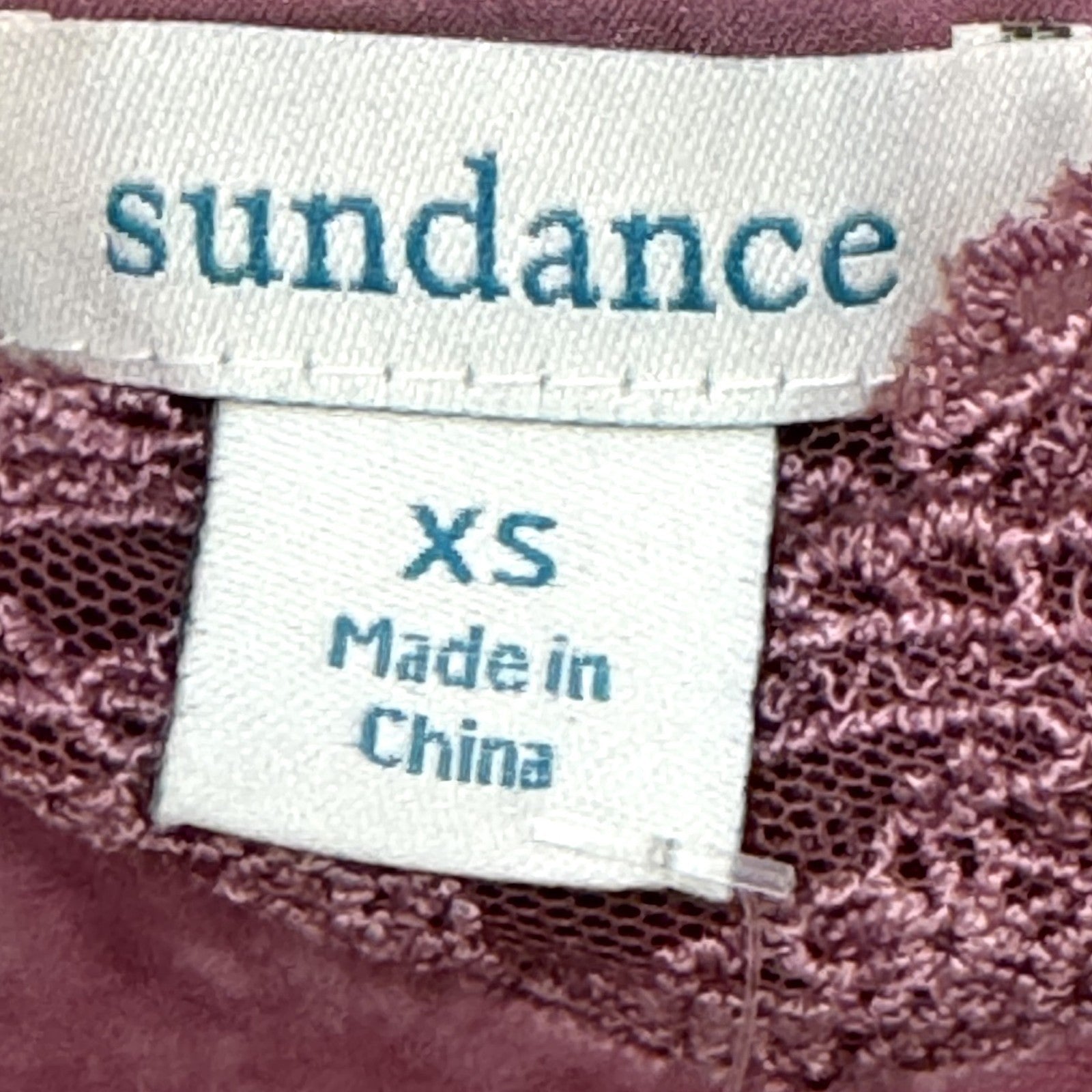 Sundance Camisole Womens XS Velvet Silk Lace Trim Adjustable Strap Tank Top NEW - Flair - Style