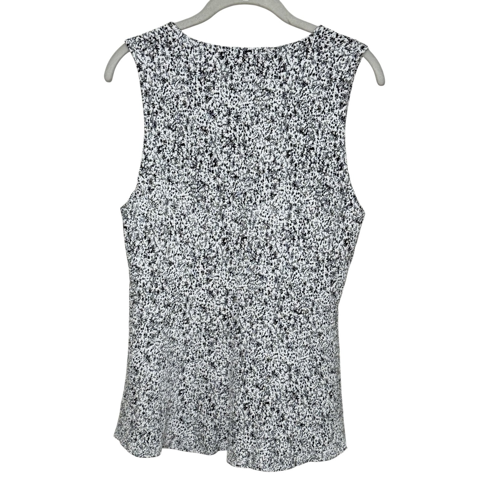 Theory Tank Top Womens Medium Colisha Lustrate Textured Sleeveless Shirt - Flair - Style