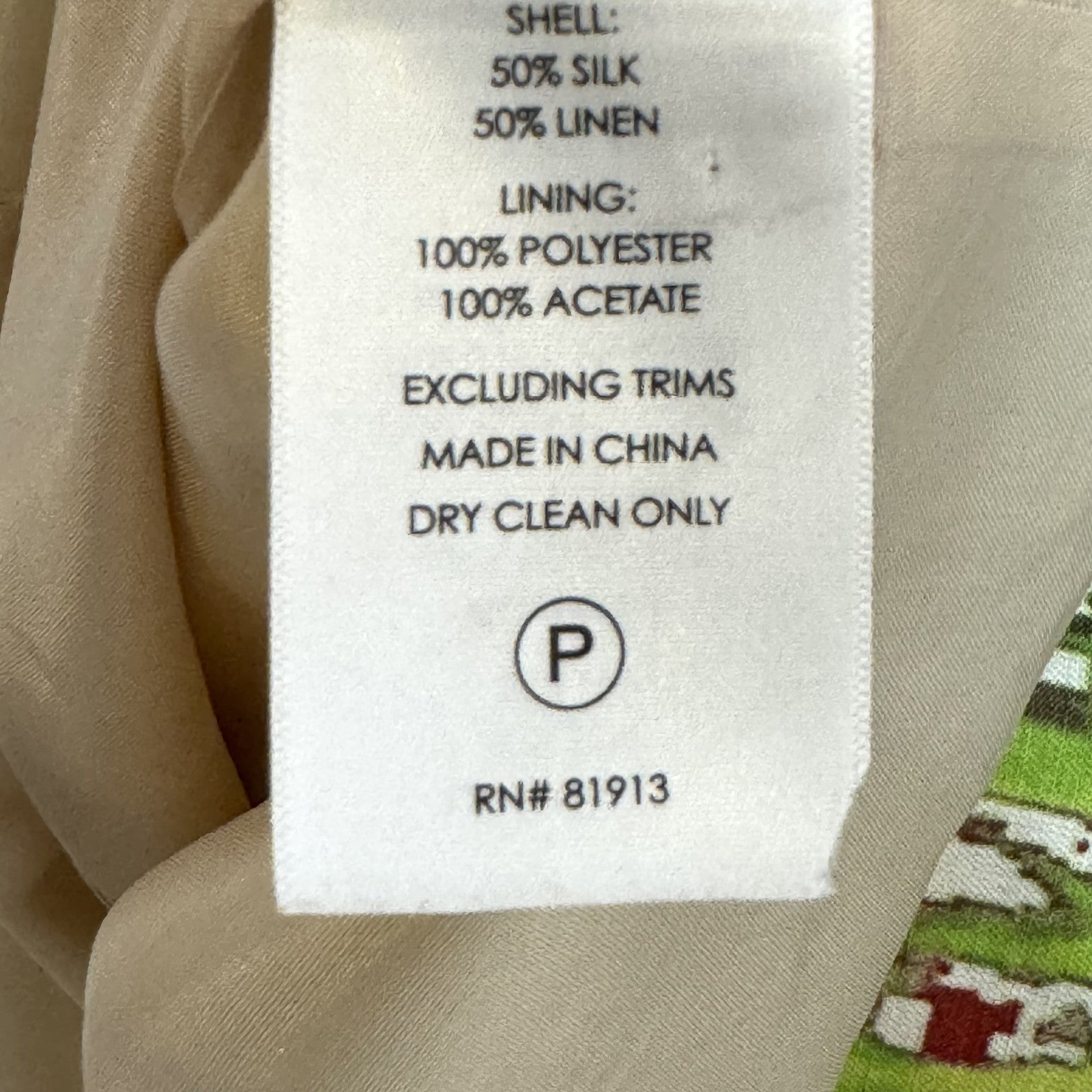 Tracy Reese Dress Size 12 Impressionist Monet Floral Fit Flare Silk Linen Lined - Flair - Style