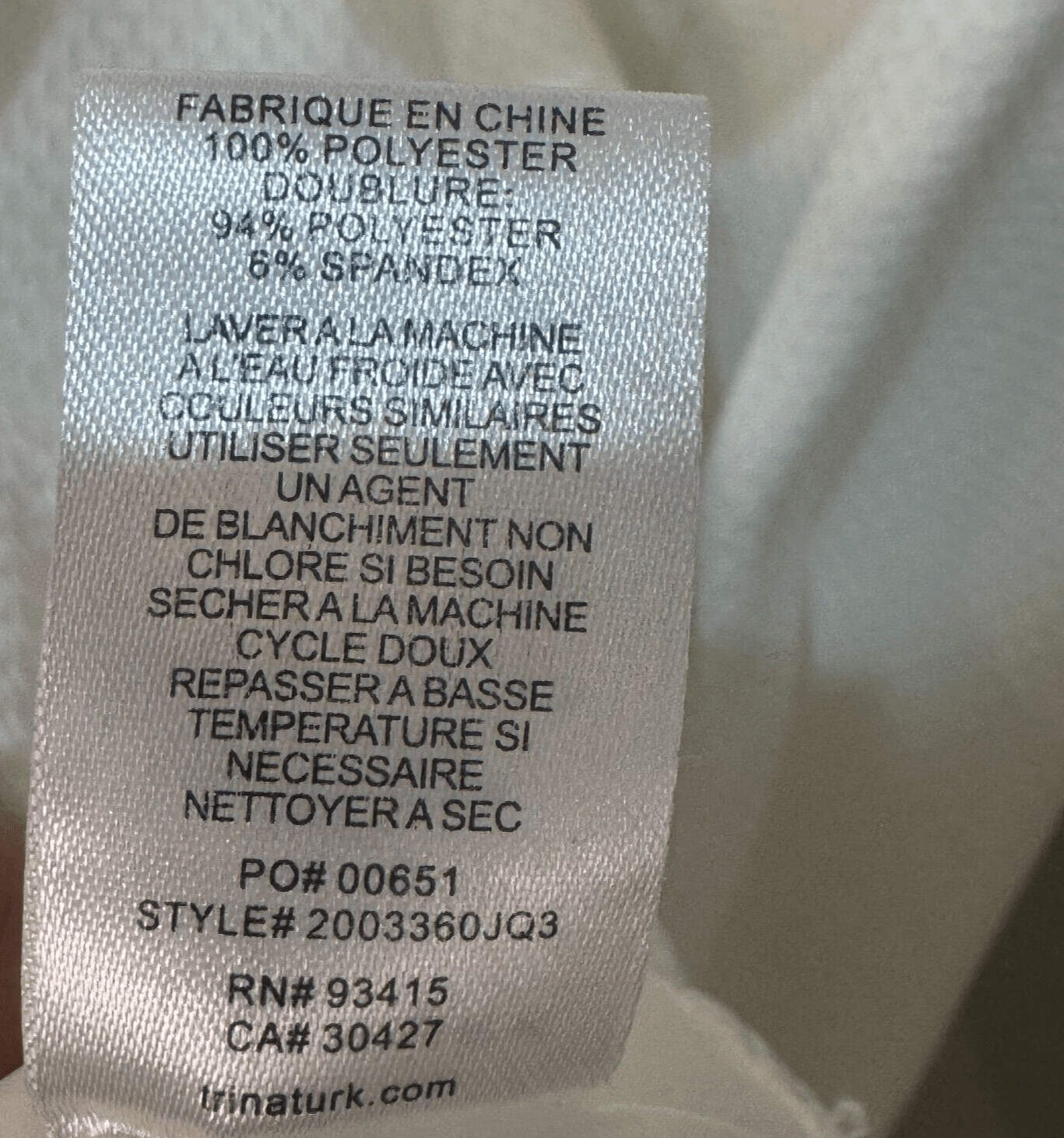 Trina Turk Halter Dress Size 8 White Textured NEW $168 - Flair - Style