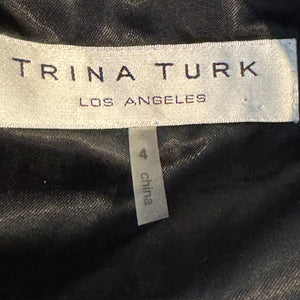 Trina Turk Halter Vest Size 4 Herringbone Tweed Classic - Flair - Style