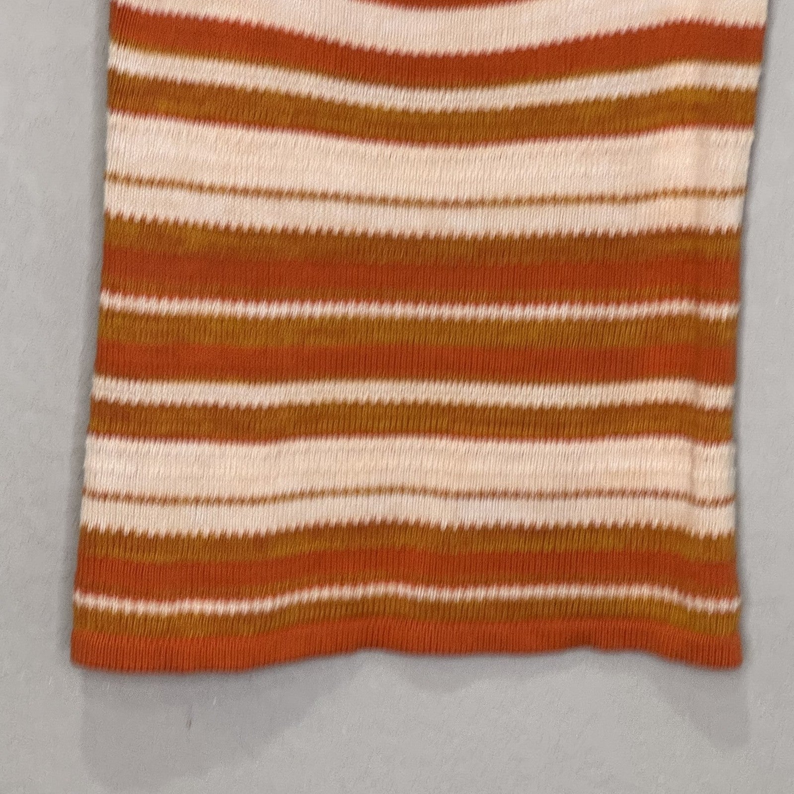 Vici Sweater Tank Top Womens Medium Striped Knit Sleeveless Pullover Casual - Flair - Style