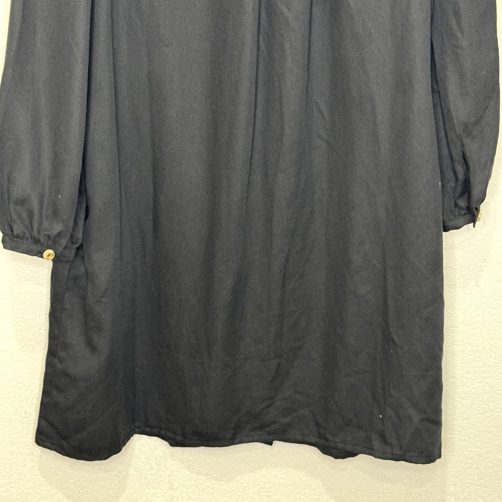 Whistles Dress Womens UK12 US8 Katie Button Through EcoVero Ruffle Long Sleeve - Flair - Style
