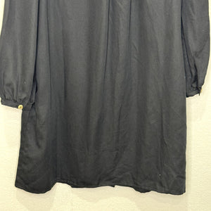 Whistles Dress Womens UK12 US8 Katie Button Through EcoVero Ruffle Long Sleeve - Flair - Style